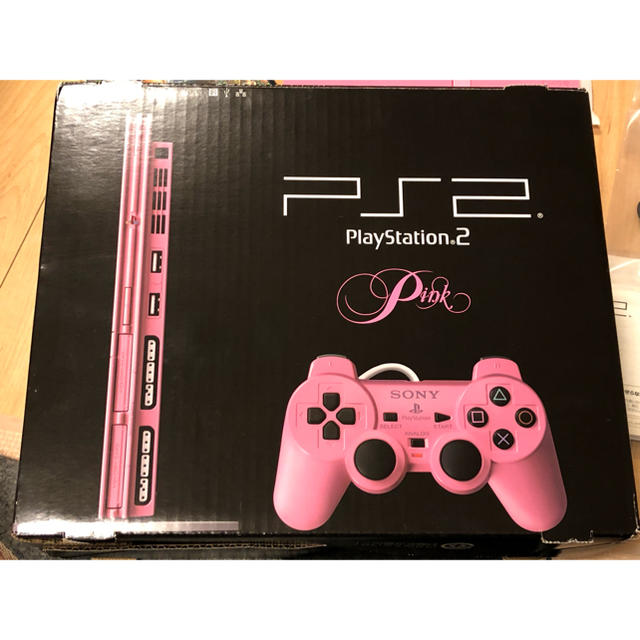 PS2 ピンク 本体【美品】