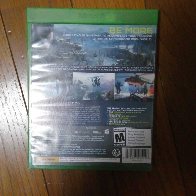 Xbox(エックスボックス)のスナイパー　ゴーストウォリアー3 エンタメ/ホビーのゲームソフト/ゲーム機本体(家庭用ゲームソフト)の商品写真