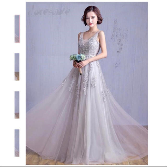 結婚式ドレス👗二次会パーティー レディースのフォーマル/ドレス(ウェディングドレス)の商品写真