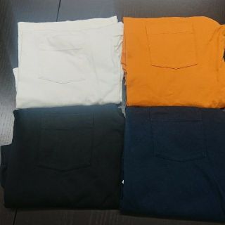 ユニクロ(UNIQLO)のUNIQLO クルーネックTシャツ 4色セット！(Tシャツ/カットソー(七分/長袖))