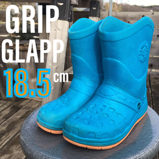 【GRIP GLAPP】キッズレインブーツ／18.5(長靴/レインシューズ)