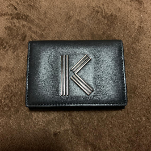 KENZO "K"ロゴ入り三つ折り財布【レア】【送料無料】