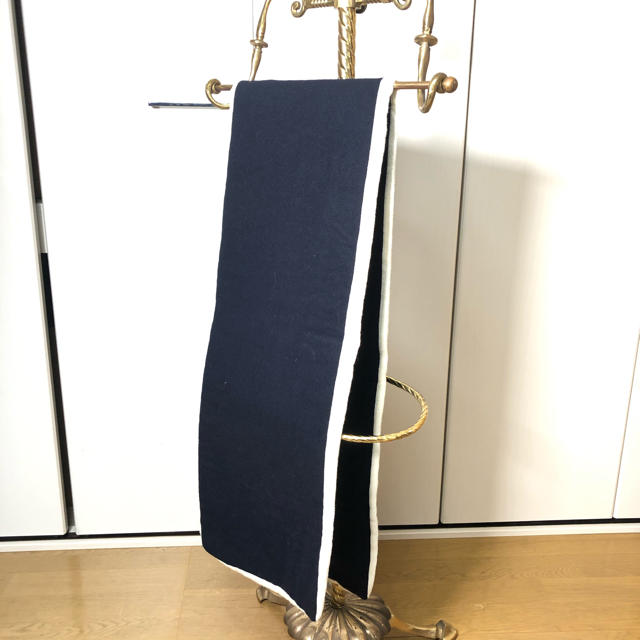 Ann Demeulemeester - アンドゥムルメステール バイカラー ストール