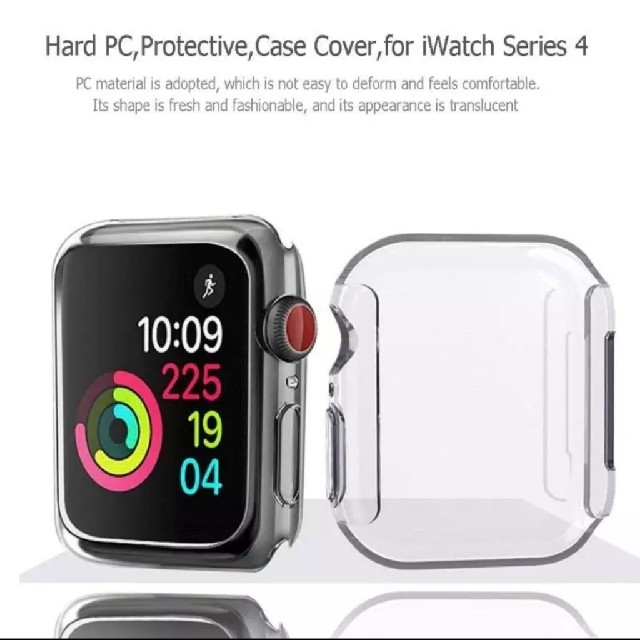 Apple Watch(アップルウォッチ)のApple Watch アップルウォッチ series4/5 保護ケース カバー スマホ/家電/カメラのスマホアクセサリー(モバイルケース/カバー)の商品写真