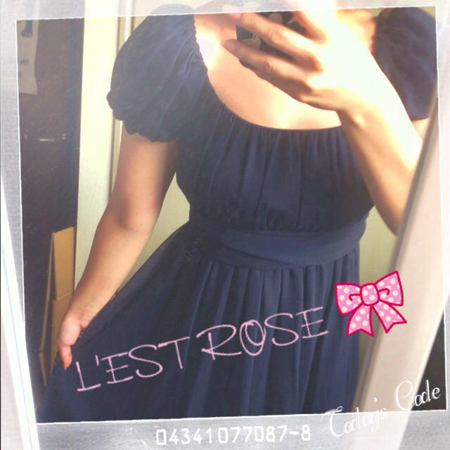 L'EST ROSE(レストローズ)のレストローズ♡パーティーワンピ レディースのワンピース(ひざ丈ワンピース)の商品写真
