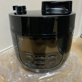 siroca 4L 電気圧力鍋 SP-4D171 ブラック(調理機器)