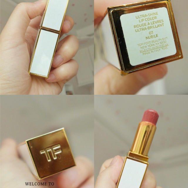 TOM FORD(トムフォード)の新品　トムフォード　Tom Ford リップ　03 nubile ヌビル コスメ/美容のベースメイク/化粧品(口紅)の商品写真