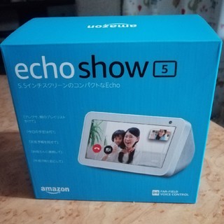 エコー(ECHO)のAmazon echo show5　新品　未開封　白(スピーカー)
