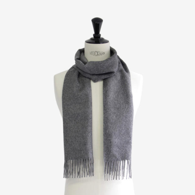 THE INOUE BROTHERS Brushed Scarf / GREY