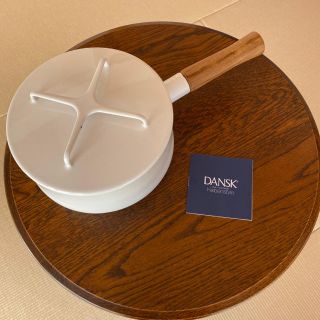 ダンスク(DANSK)の中古 ダンスク(Dansk) 片手鍋 コベンスタイル 18㎝ 2QT ホワイト(鍋/フライパン)