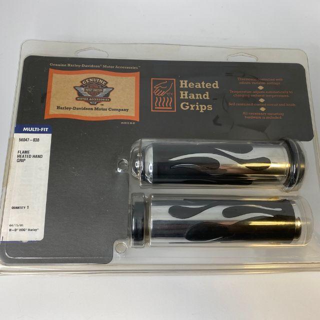 新品・送料込】ハーレー純正 ヒーテッドグリップ・フレイム