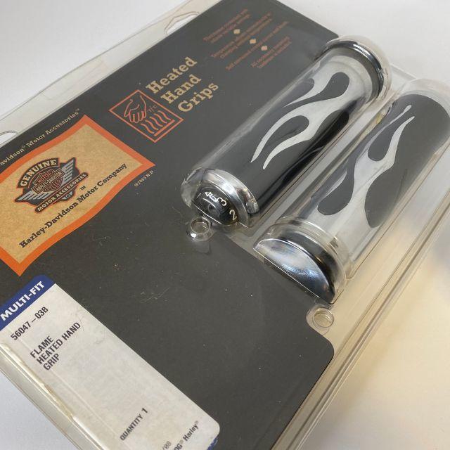 新品・送料込】ハーレー純正 ヒーテッドグリップ・フレイム