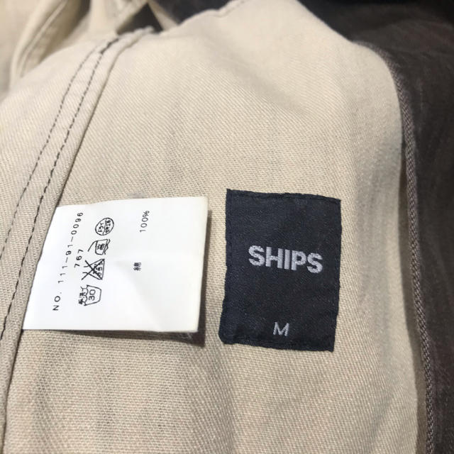 SHIPS(シップス)のSHIPS シップス テーラードジャケット JACKET カバーオール M メンズのジャケット/アウター(テーラードジャケット)の商品写真