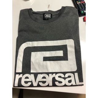 reversal  グレー　XL  リバーサル　Tシャツ　NIKE adidas(Tシャツ/カットソー(半袖/袖なし))