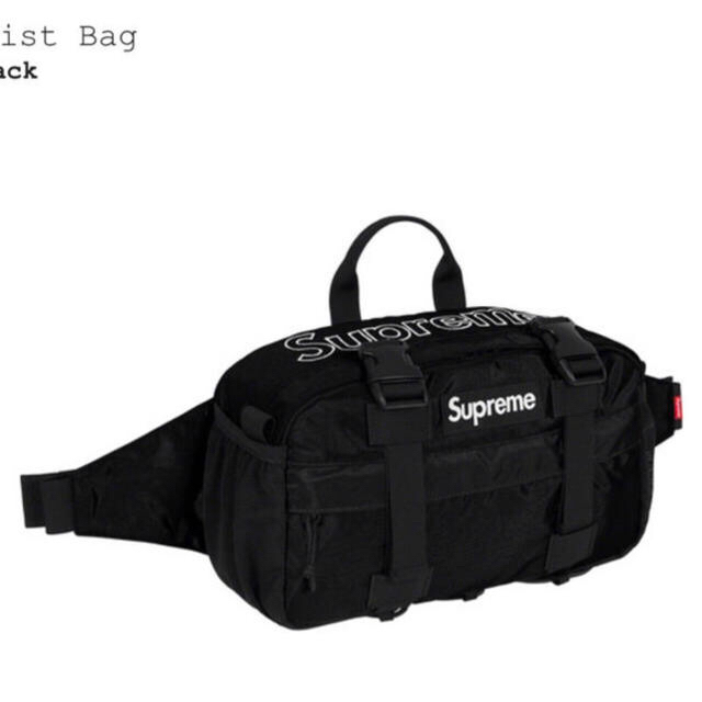 supreme  黒 新品未使用 即日発送