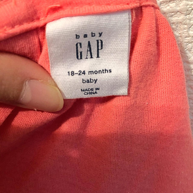 babyGAP(ベビーギャップ)のギャップ　ワンピース　80〜90cm キッズ/ベビー/マタニティのベビー服(~85cm)(ワンピース)の商品写真