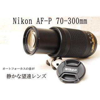 ☆早くて静かな望遠レンズ☆ニコンAF-P DX 70-300mm VR☆(レンズ(ズーム))