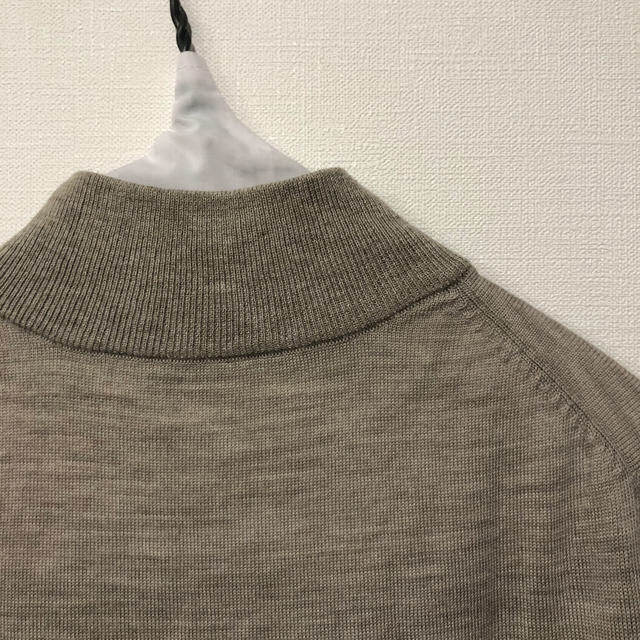 MUJI (無印良品)(ムジルシリョウヒン)のMUJI 無印　ベージュニット(M) レディースのトップス(ニット/セーター)の商品写真