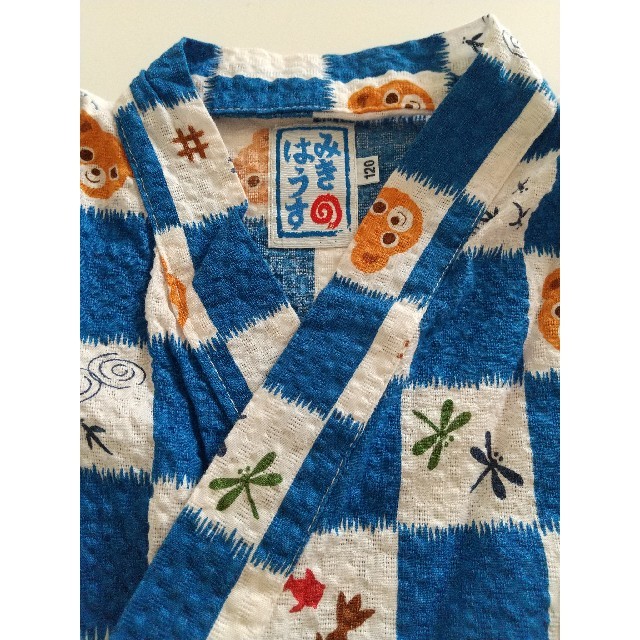 mikihouse(ミキハウス)のミキハウス☆甚平 キッズ/ベビー/マタニティのキッズ服男の子用(90cm~)(甚平/浴衣)の商品写真