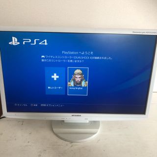 D-11 三菱　23型　ゲーミングモニター　PS4　HDMI　LED　スピーカー(ディスプレイ)