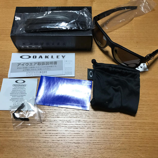 ファッション小物☆最終値下げ☆OAKLEYオークリークロスレンジR