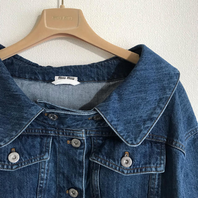 キャラメル様専用】miumiu 2019ss デニムジャケット | www.kishmish.biz