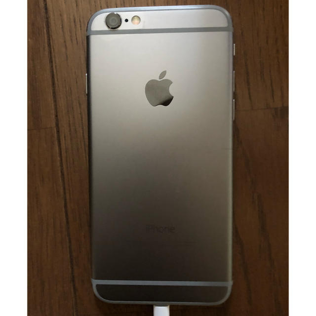 iPhone(アイフォーン)のiPhone 6 Space Gray 64 GB Softbank スマホ/家電/カメラのスマートフォン/携帯電話(スマートフォン本体)の商品写真