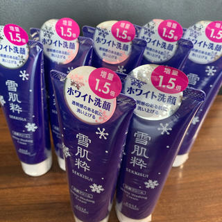 コーセー(KOSE)のコーセー雪肌粋　ホワイト洗顔クリーム120g 7個セット(洗顔料)