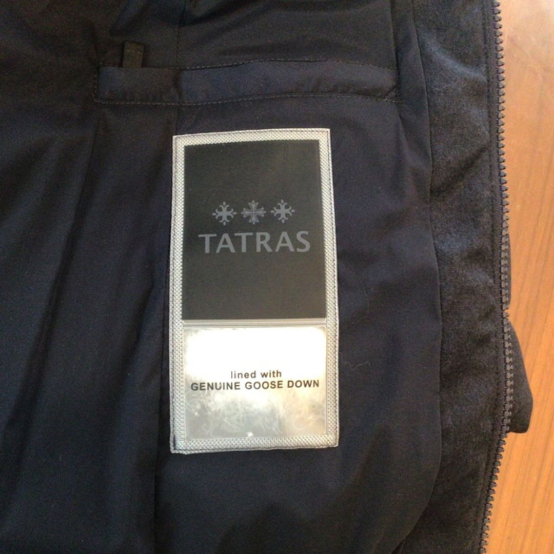 TATRAS(タトラス)の新品 タトラス LAVIANA ウール ダウンコート ネイビー 2 正規品 レディースのジャケット/アウター(ダウンコート)の商品写真