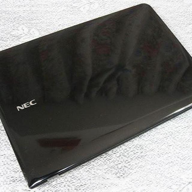 NEC(エヌイーシー)の新品マウス付き⛄ 送料無料⛳ すぐ使えます⚡ ブラック✅NEC⚾LS150/H⚽ スマホ/家電/カメラのPC/タブレット(ノートPC)の商品写真