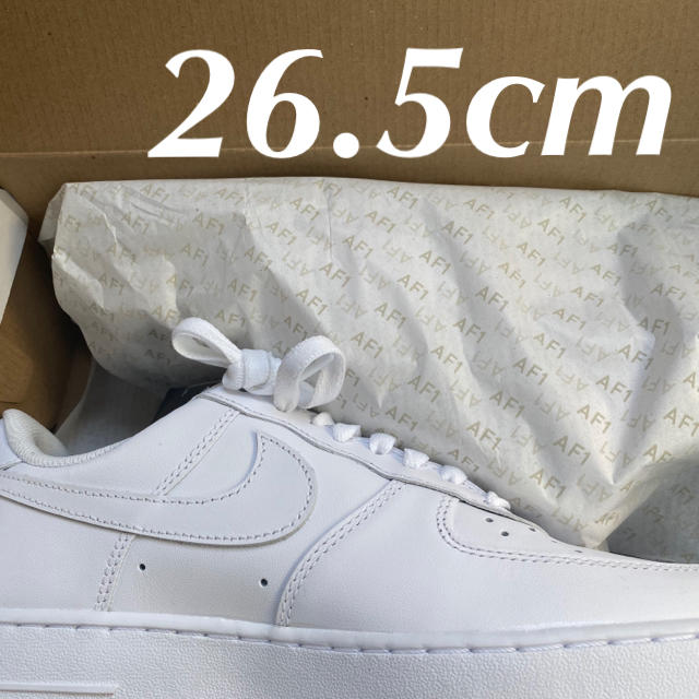 26.5cm nike AIRFORCE1 white