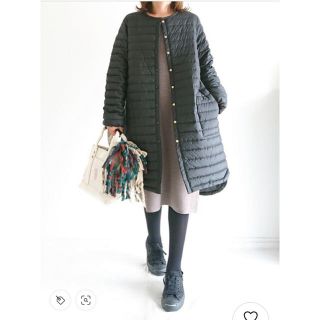 イエナ(IENA)の完売　美品トラディショナルウェザーウェア ARKLEY LONG DOWN 34(ダウンジャケット)