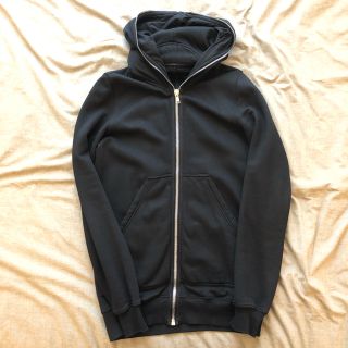 海外花系 RICK OWENS リックオウエンス ジップパーカー ブラック