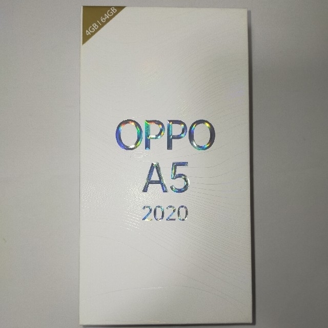 OPPO A5 2020 ブルー 新品未使用 国内品 送料無料 納品書同梱