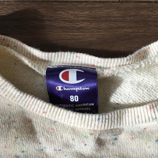 Champion(チャンピオン)のトレーナーのみ　チャンピョントレーナー キッズ/ベビー/マタニティのベビー服(~85cm)(トレーナー)の商品写真