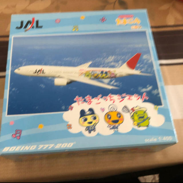 JAL(日本航空)(ジャル(ニホンコウクウ))のたまごっちジェット 飛行機模型 エンタメ/ホビーのおもちゃ/ぬいぐるみ(模型/プラモデル)の商品写真