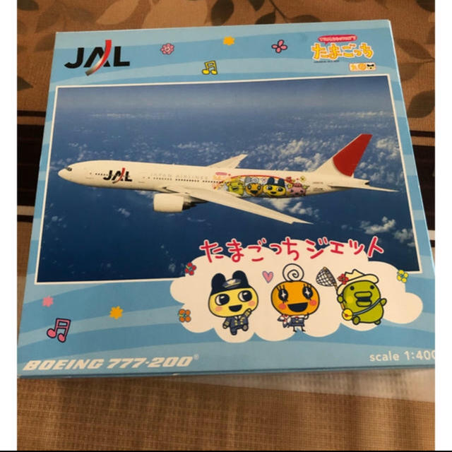 JAL(日本航空)(ジャル(ニホンコウクウ))のたまごっちジェット 飛行機模型 エンタメ/ホビーのおもちゃ/ぬいぐるみ(模型/プラモデル)の商品写真