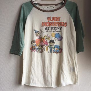 スヌーピー(SNOOPY)のスヌーピー 七分袖 Tシャツ(Tシャツ(長袖/七分))