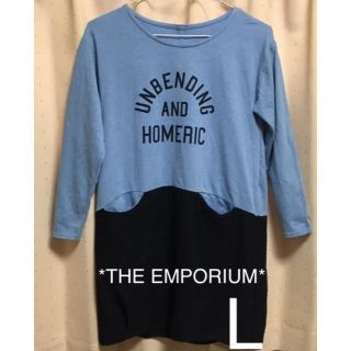 ジエンポリアム(THE EMPORIUM)のジ エンポリアム チュニック チュニックワンピース L(チュニック)