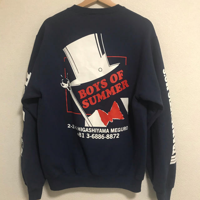 野村訓市着用boys of summerスウェットL- 野村訓市着用boys of summerスウェットL-