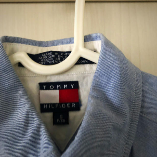 TOMMY HILFIGER(トミーヒルフィガー)のトミーヒルフィガー・シャツ　サイズ感140センチ　一度使用美品 キッズ/ベビー/マタニティのキッズ服男の子用(90cm~)(ブラウス)の商品写真