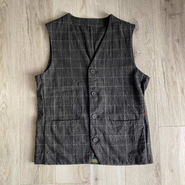 CASEY CASEY Gilet Cord ベスト Grey・Sサイズ 新品