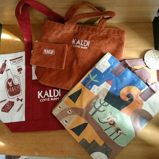 KALDI(カルディ)の カルディ バッグ セット レディースのバッグ(トートバッグ)の商品写真