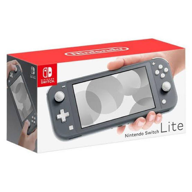 任天堂switch lite 本体　グレーゲームソフト/ゲーム機本体