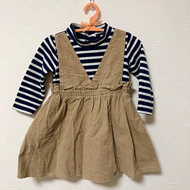 petit main(プティマイン)のpetit main ベビー 子供服 80 ワンピース キッズ/ベビー/マタニティのベビー服(~85cm)(ワンピース)の商品写真