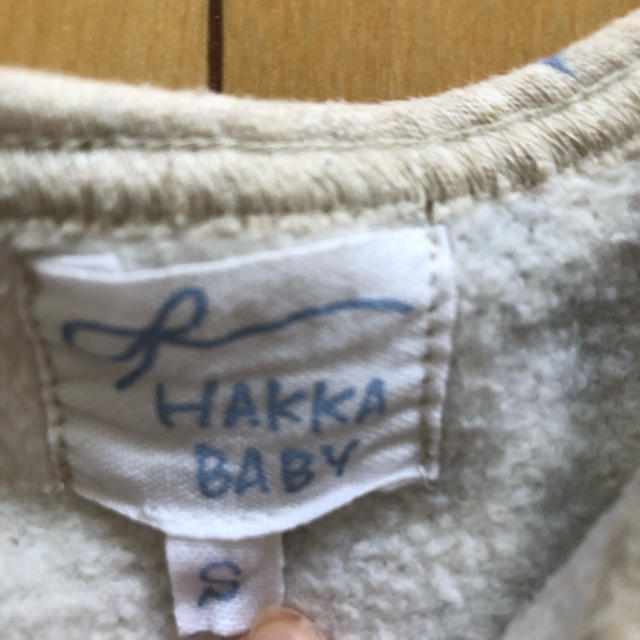 hakka baby(ハッカベビー)の女の子用ロンパース キッズ/ベビー/マタニティのベビー服(~85cm)(ロンパース)の商品写真