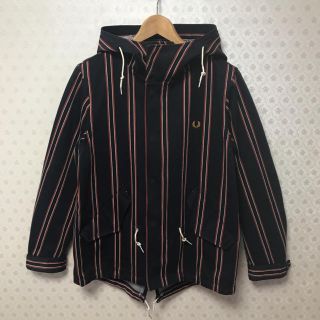 フレッドペリー(FRED PERRY)の⭕️良品⭕️フレッドペリー⭕️フード付　ダブルジップ　ジャケット⭕️ストライプ(その他)