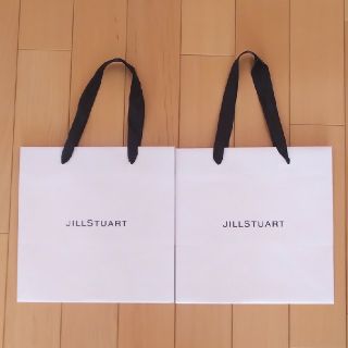 ジルスチュアート(JILLSTUART)のジルスチュアート 紙袋 ショップ袋 × 2枚(ショップ袋)