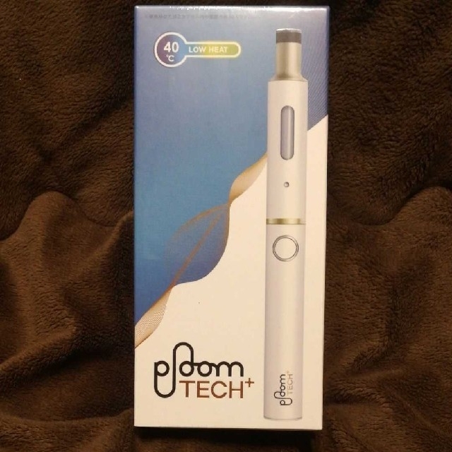 PloomTECH(プルームテック)のプルームテックプラス　ホワイト　新品未開封 メンズのファッション小物(タバコグッズ)の商品写真