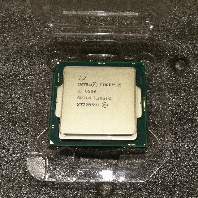 Intel CPU Core i5-6500 4C4T 3.2-3.6GHz